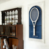 Cadre mural pour raquette de tennis – Support décoratif design pour exposition