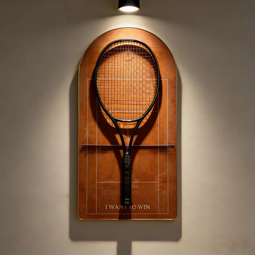 Cadre mural pour raquette de tennis – Support décoratif design pour exposition