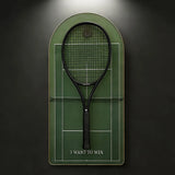 Cadre mural pour raquette de tennis – Support décoratif design pour exposition