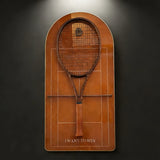 Cadre mural pour raquette de tennis – Support décoratif design pour exposition