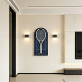 Cadre mural pour raquette de tennis – Support décoratif design pour exposition