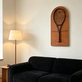 Cadre mural pour raquette de tennis – Support décoratif design pour exposition