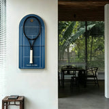 Cadre mural pour raquette de tennis – Support décoratif design pour exposition