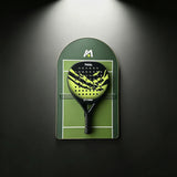 Cadre mural pour raquette de padel – Support décoratif inspiré terre battue
