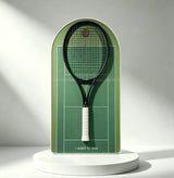 Cadre mural pour raquette de tennis – Support décoratif design pour exposition