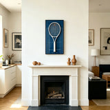 Cadre mural pour raquette de tennis – Support décoratif design pour exposition